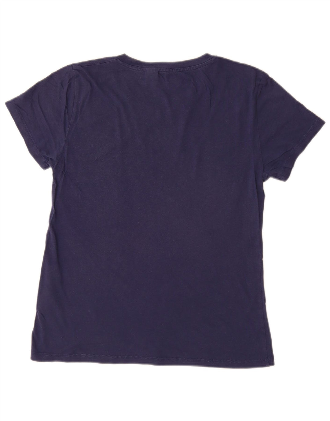 T-shirt grafica da donna LEVI'S Top UK 10 piccola in cotone blu navy