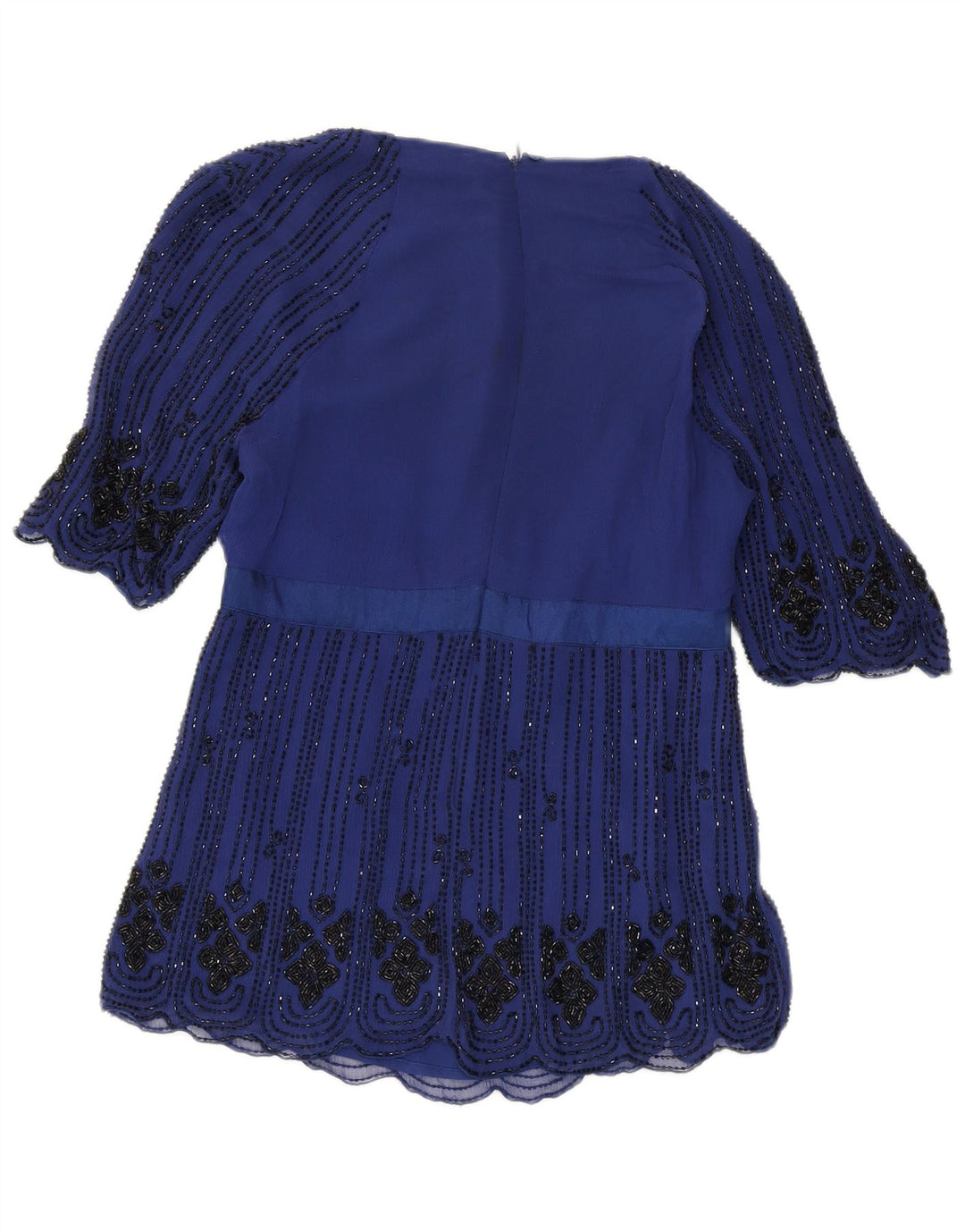 Camicetta da donna REISS Top UK 10 piccola seta blu