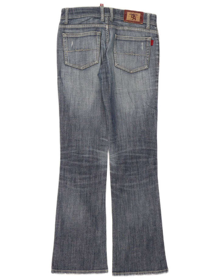 Jeans bootcut vintage da donna W27 L31 blu