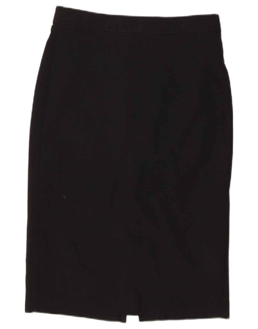 Gonna a tubino da donna Marks & Spencer UK 10 piccola W28 poliestere nero