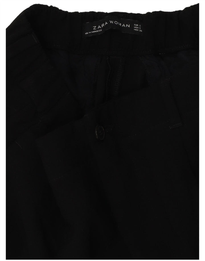 Pantaloni corti da donna Zara piccoli W26 L24 neri