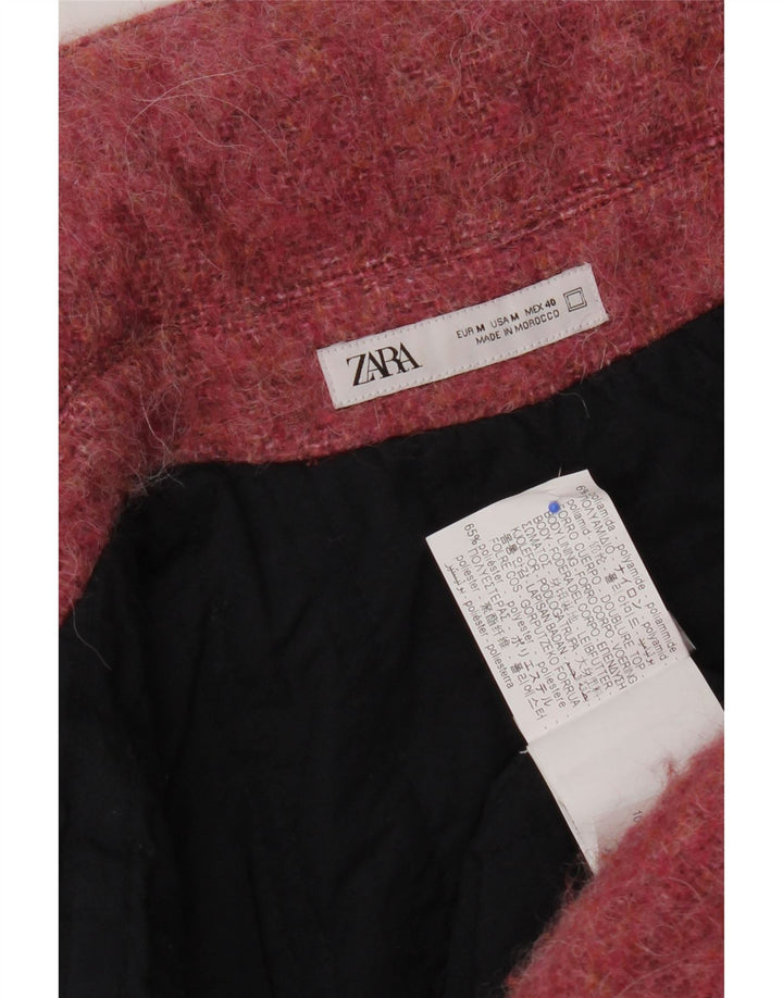 Giubbotto bomber da donna Zara UK 14 poliestere rosa medio