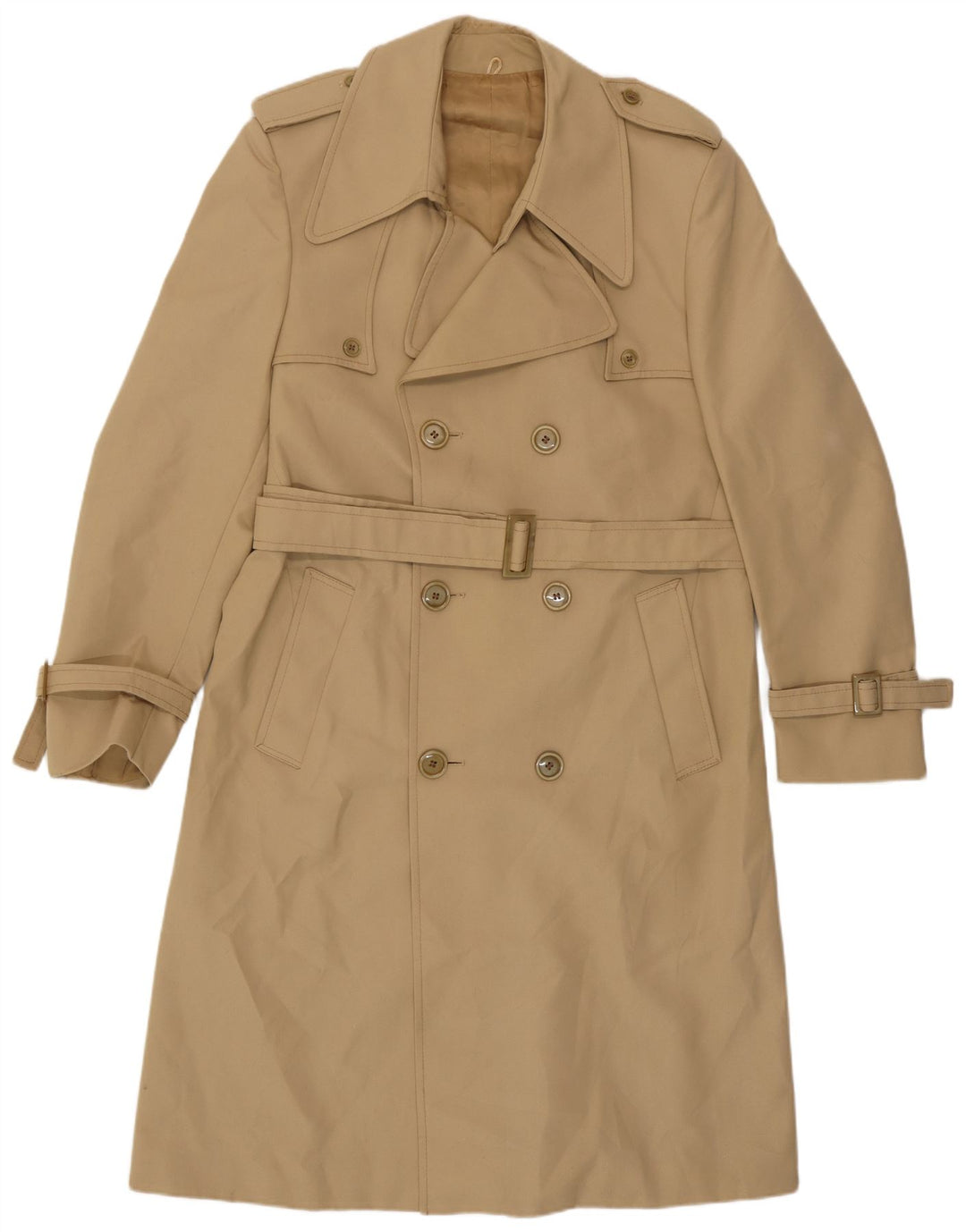 Trench da uomo NINO UK 38 Poliestere beige medio