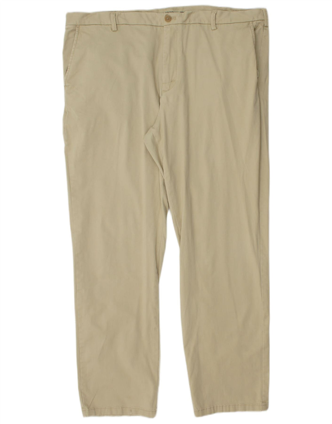 Pantaloni chino dritti da uomo IZOD Salt Water W40 L32 in cotone beige