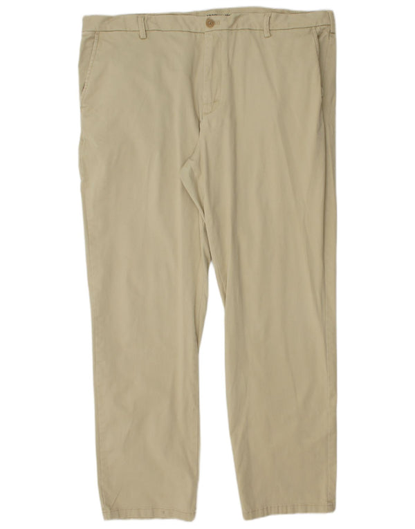 Pantaloni chino dritti da uomo IZOD Salt Water W40 L32 in cotone beige