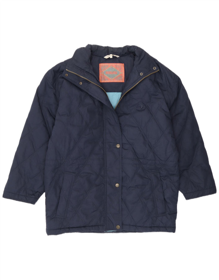 Giacca imbottita Loose Fit da donna Brugi IT 44 Medium Blu Navy in poliammide
