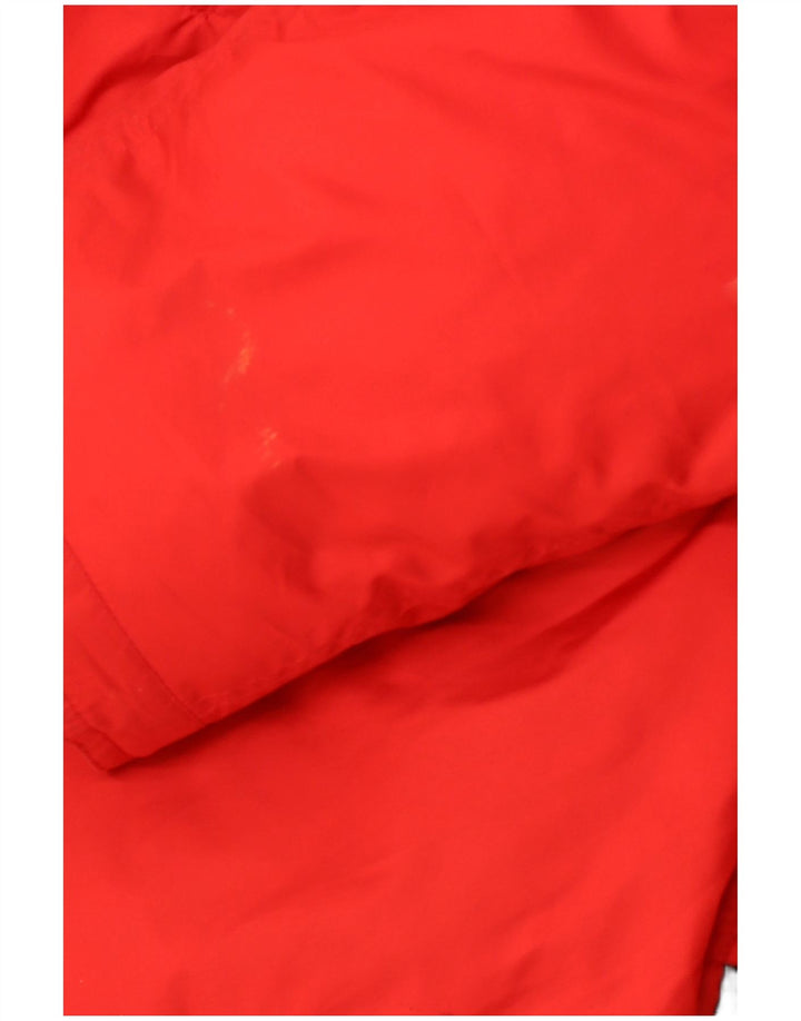 Giacca parka con cappuccio da donna RALPH LAUREN UK 14 Medium Red Winter