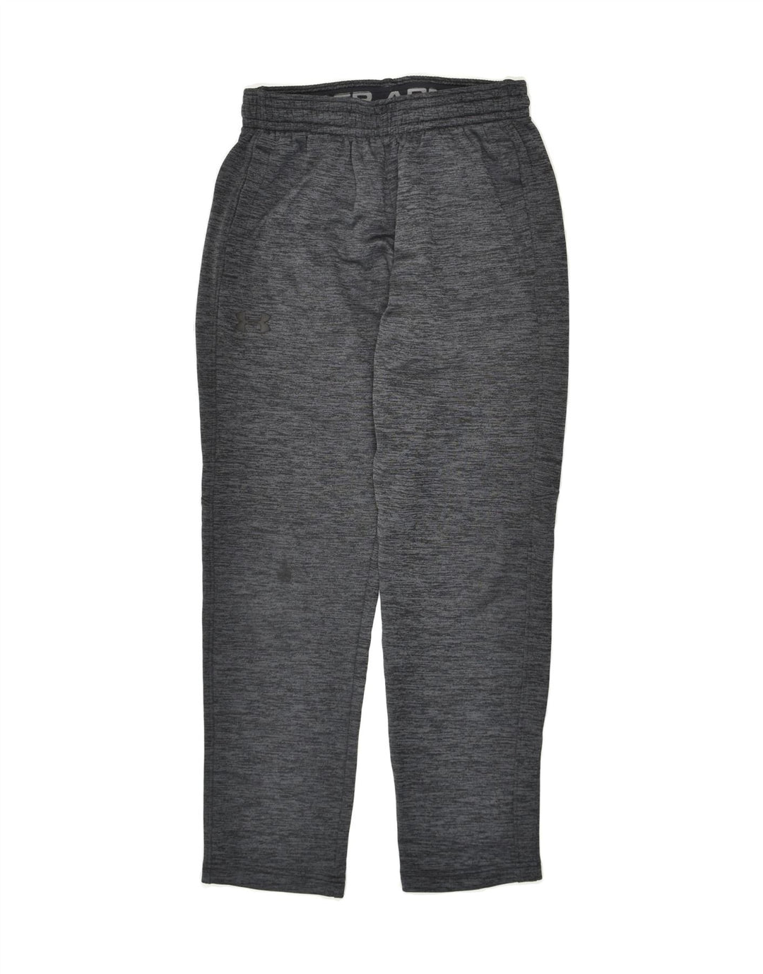 UNDER ARMOUR Womens Cold Gear Tracksuit Trousers UK 8 Small Grey Polyester | Vintage Under Armour | Thrift | Second-Hand Under Armour | Used Clothing | Messina Hembry 