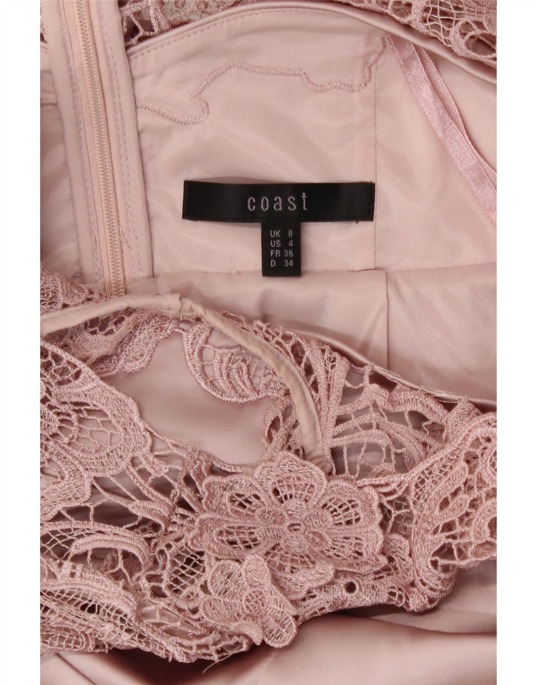 Abito tubino da donna Coast UK 8 piccolo poliestere rosa