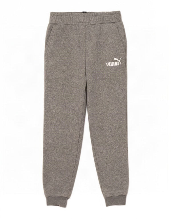 Pantaloni della tuta da ragazzo Puma Joggers 11-12 anni Cotone mélange grigio