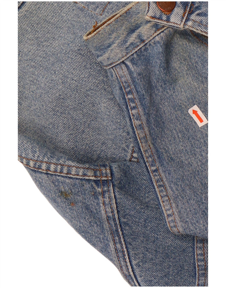 Giacca in denim da uomo Benetton UK 42 XL Blu