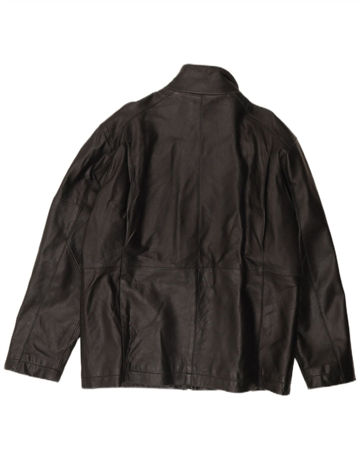 Giacca in pelle da uomo HELIUM UK 42 XL Pelle nera