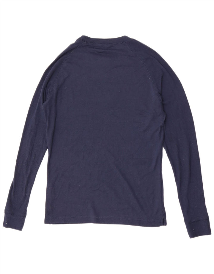 Top da donna a manica lunga Mountain Warehouse UK 14 Large in poliestere blu navy