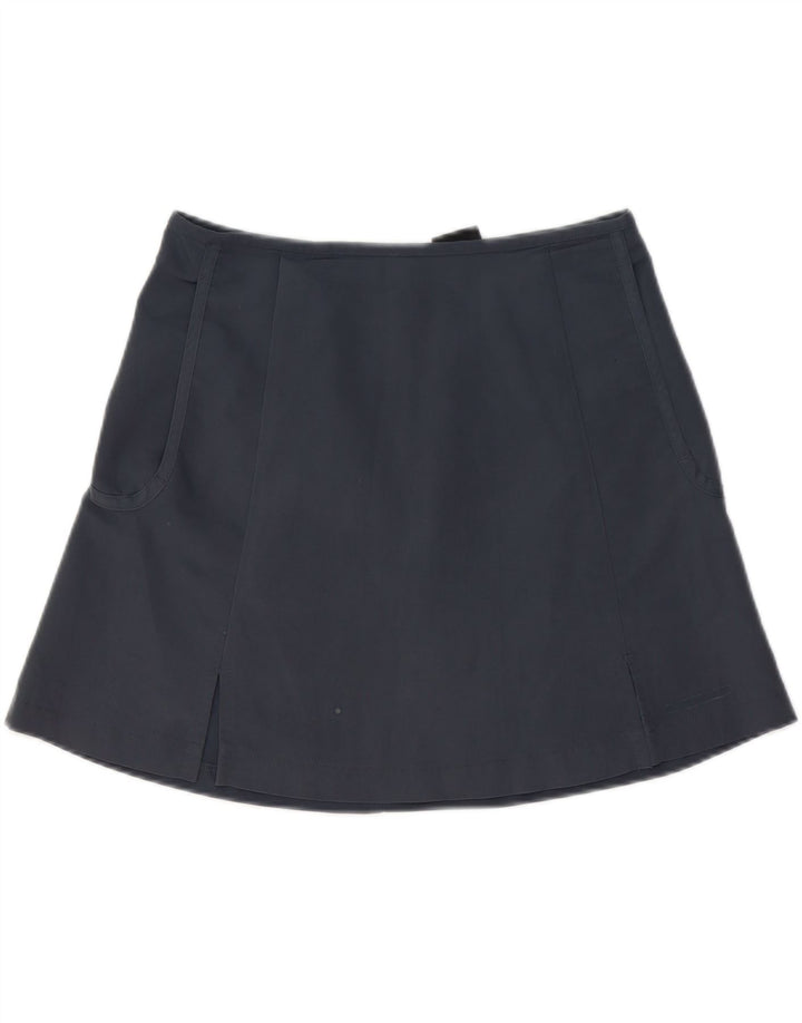 LOTTO Womens Mini Skirt UK 14 Medium W30 Grey Polyester Vintage Lotto and Second-Hand Lotto from Messina Hembry 