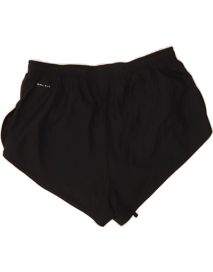 NIKE Womens Dri Fit Sport Shorts UK 10 Small  Black Polyester Vintage Nike and Second-Hand Nike from Messina Hembry 