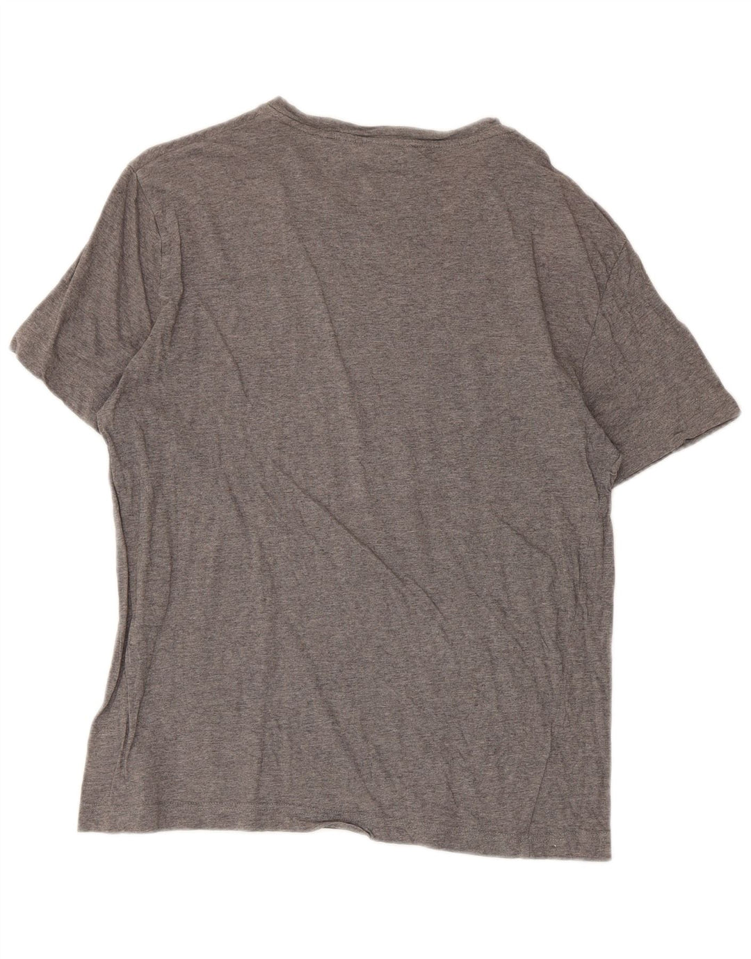 T-shirt da uomo Calvin Klein Top grande in cotone grigio