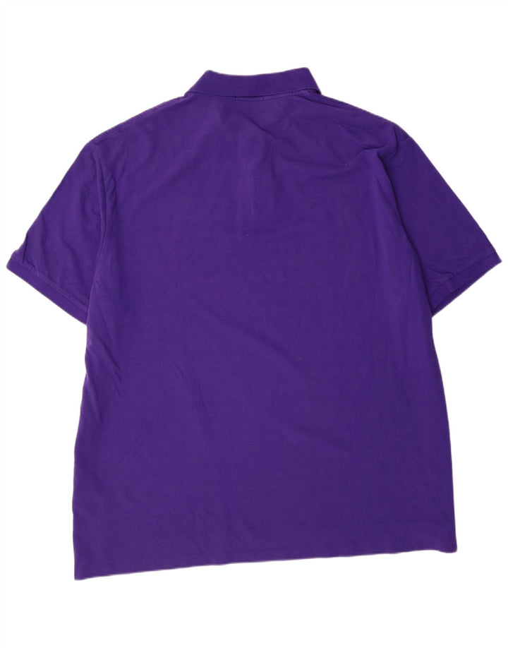 POLO RALPH LAUREN Polo da uomo 3XL in cotone viola