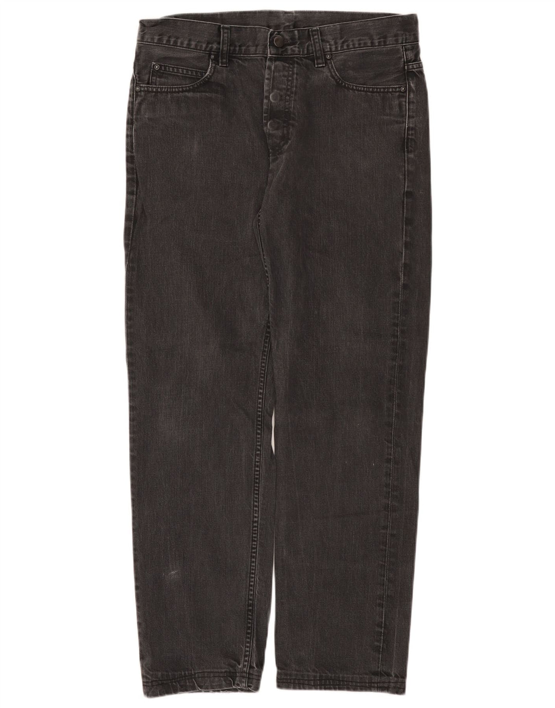 Jeans dritti da uomo Carhartt W31 L28 cotone grigio