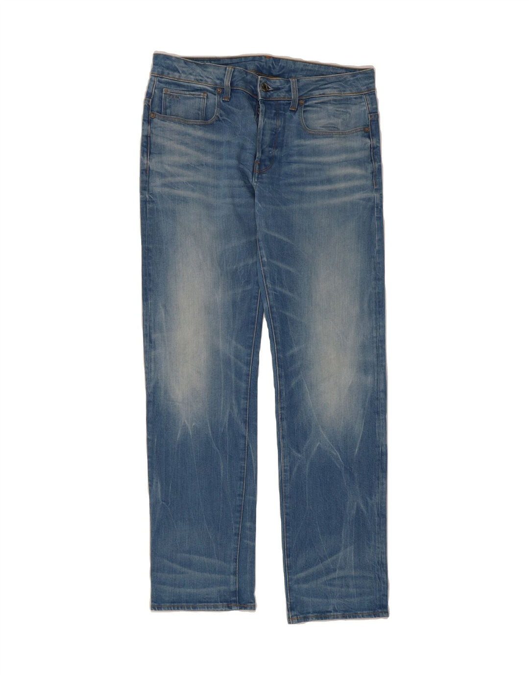 G-STAR Womens Straight Jeans  W31 L32 Blue Cotton Vintage G-Star and Second-Hand G-Star from Messina Hembry 