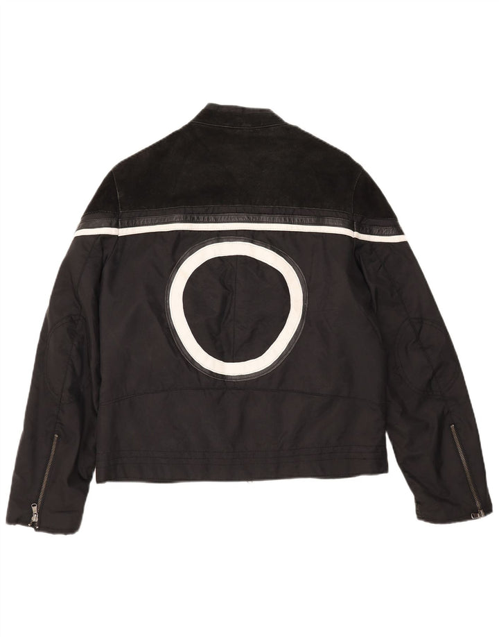 Giacca da corsa grafica da donna Les Boulevards IT 48 XL Colorblock nera