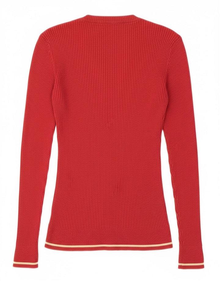 Maglione maglione con scollo a barca da donna Colmar UK 12 rosso medio