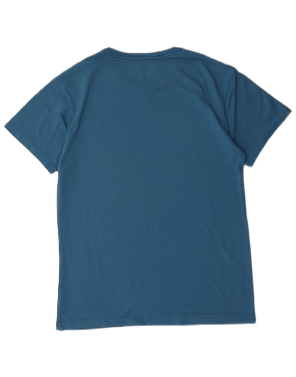 T-shirt grafica Hurley da uomo con vestibilità premium, in cotone blu medio
