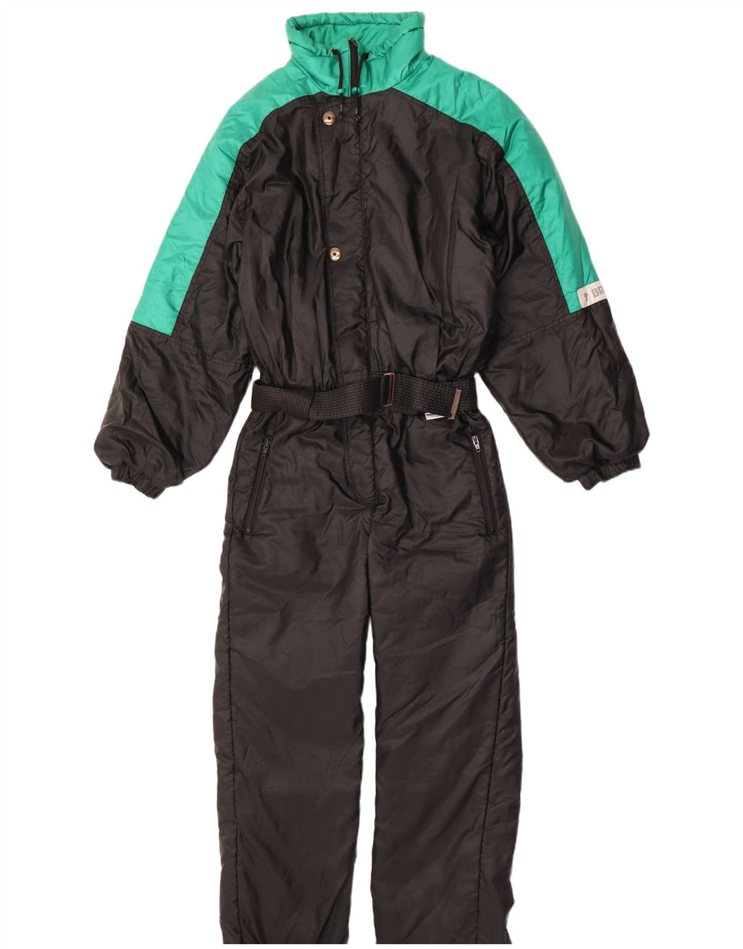 Tuta da sci da uomo Brugi UK 38 Medium Black Colourblock in poliammide