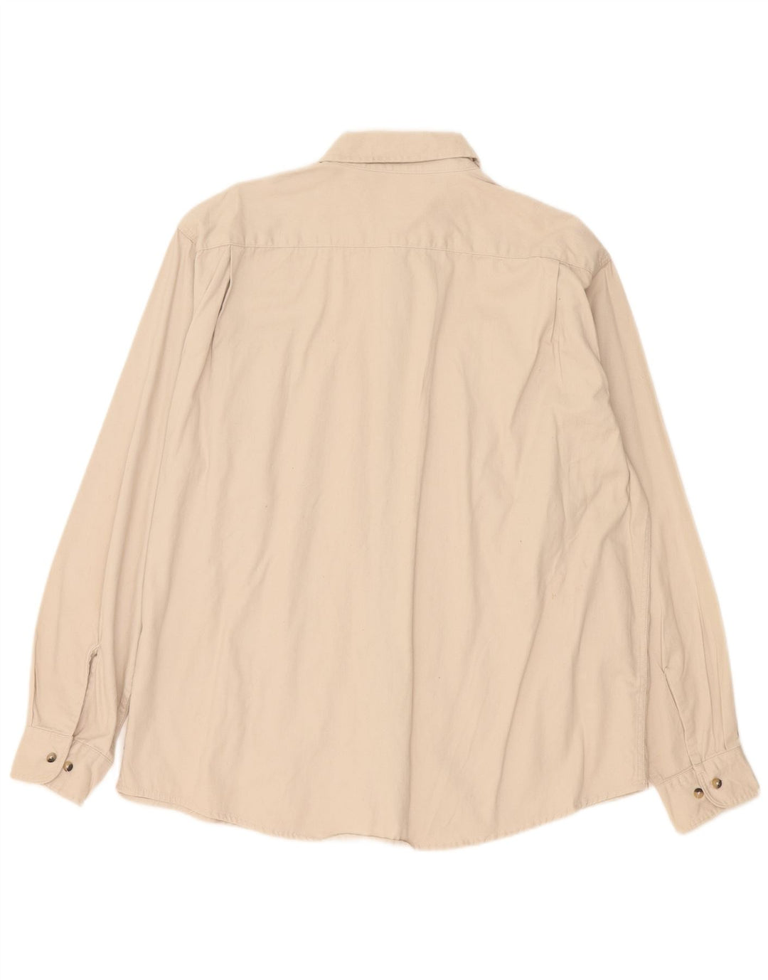 Camicia da uomo Wrangler XL in cotone beige