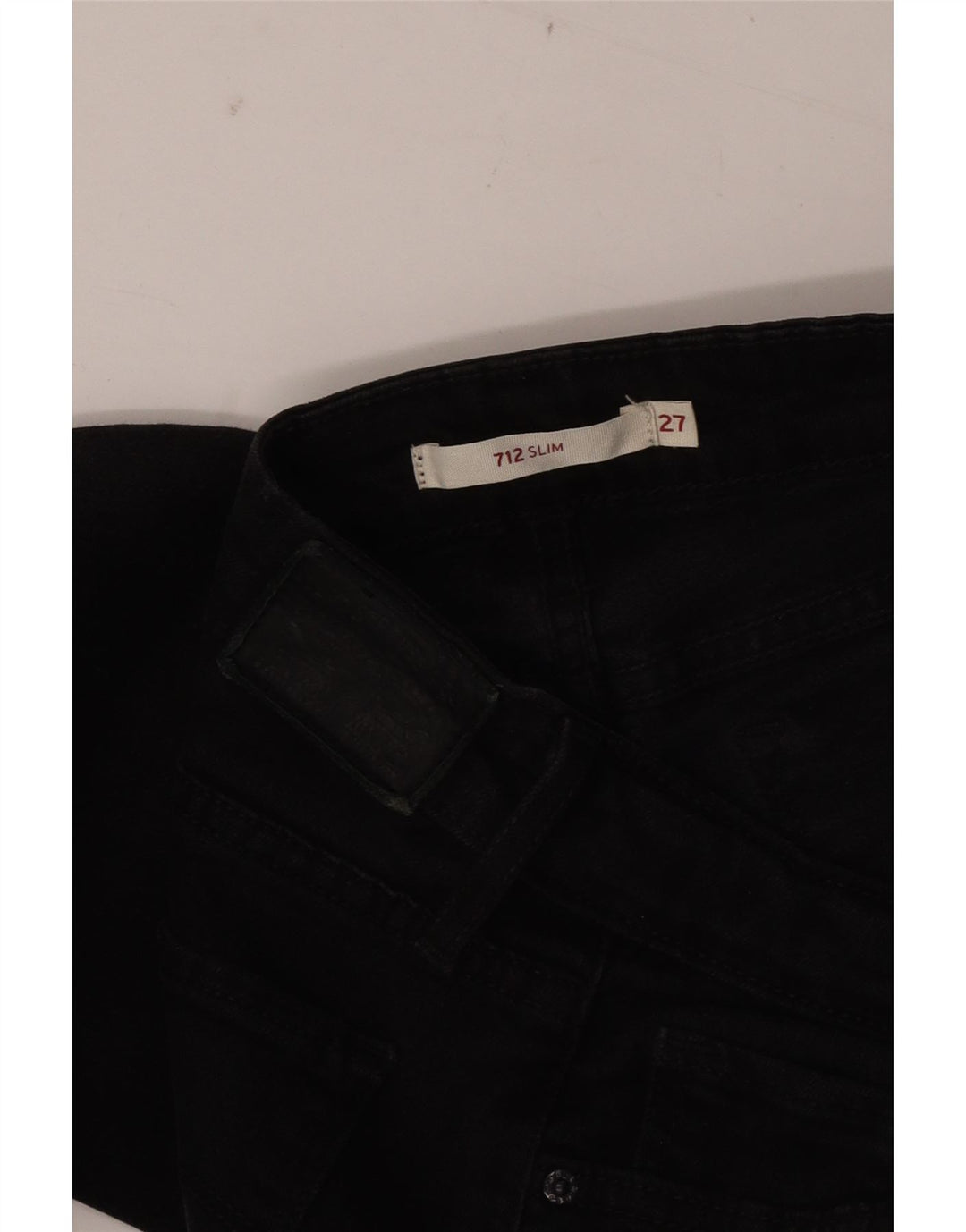 Jeans slim 712 da donna LEVI'S W27 L28 neri