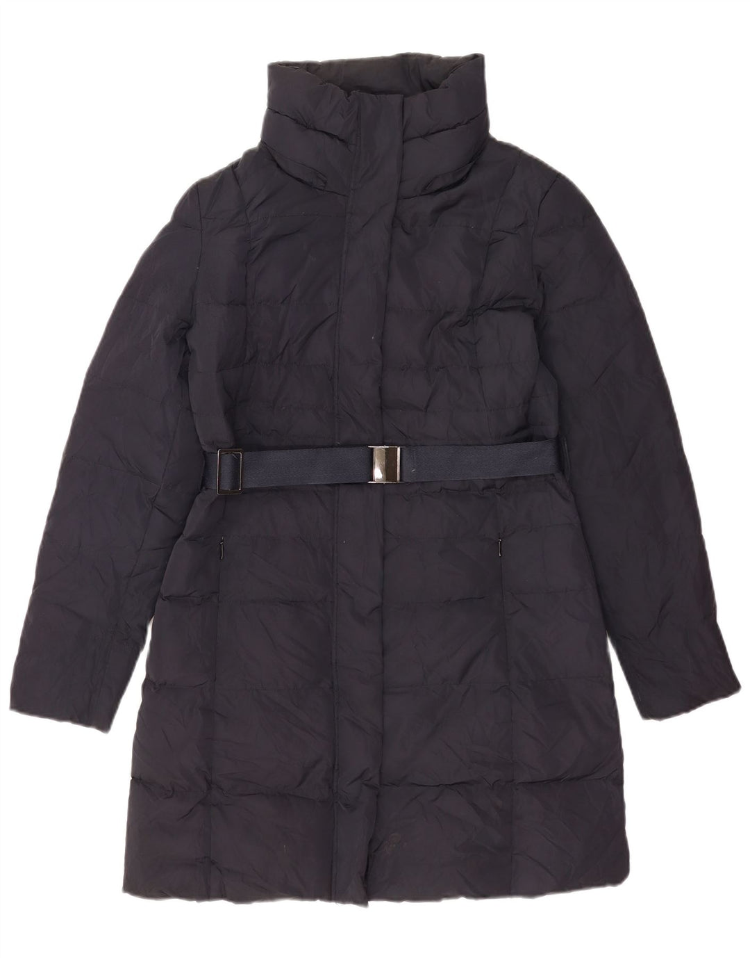 Cappotto imbottito da donna Phase Eight UK 12 Poliestere medio blu navy