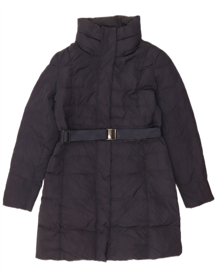 Cappotto imbottito da donna Phase Eight UK 12 Poliestere medio blu navy
