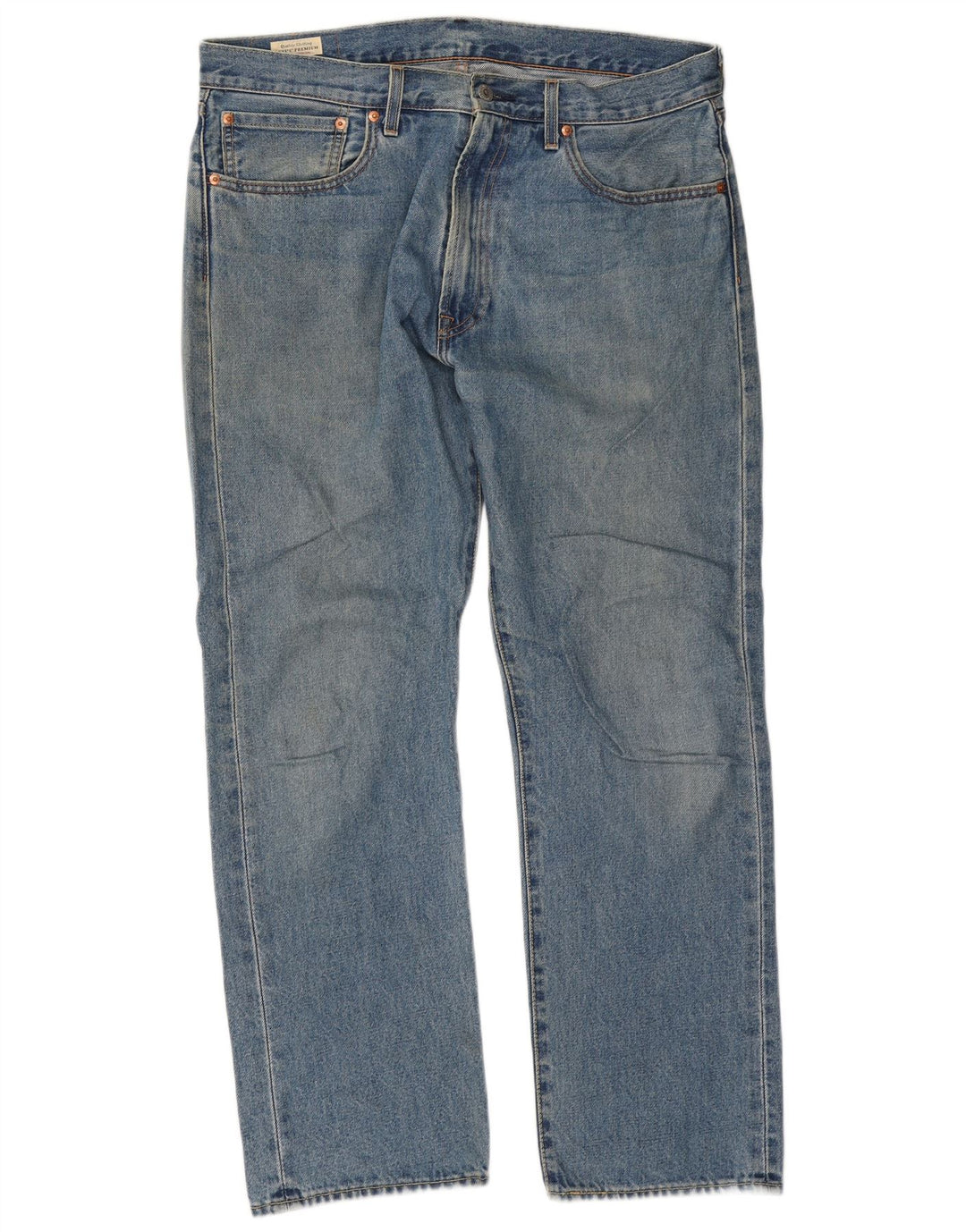 Levi's Uomo 551 Jeans dritti W34 L30 Cotone Blu