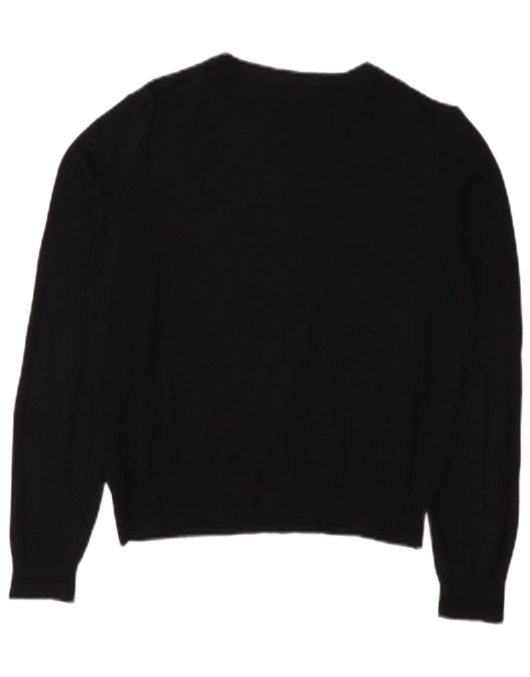 Maglione cardigan corto da donna Marks & Spencer UK 12 medio nero floreale