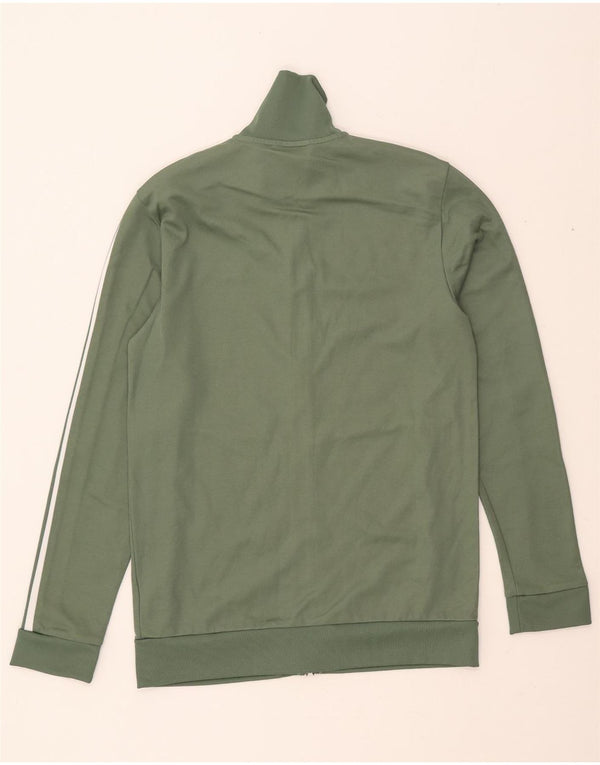 Giacca da ginnastica da uomo ADIDAS piccola in cotone kaki