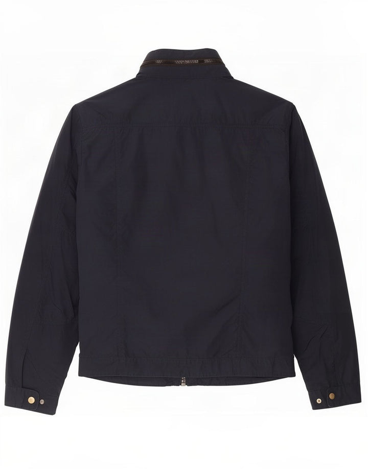 Guess Giacca da donna con cappuccio Utility UK 14 Medium Blu Navy Poliestere