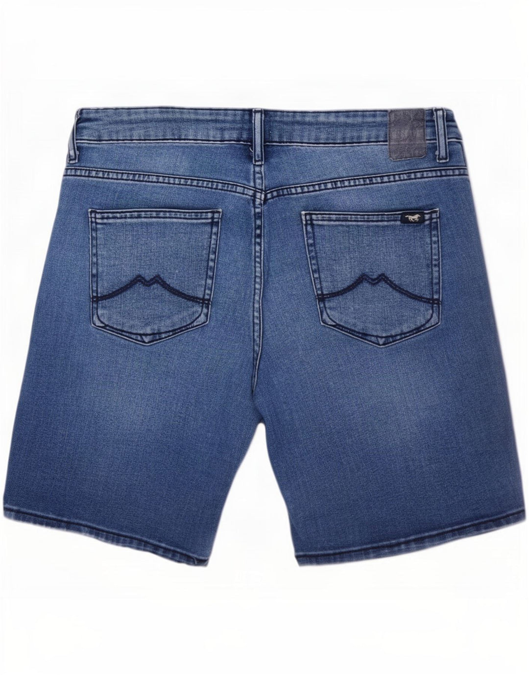 Pantaloncini di jeans da donna Mustang W29 cotone blu medio