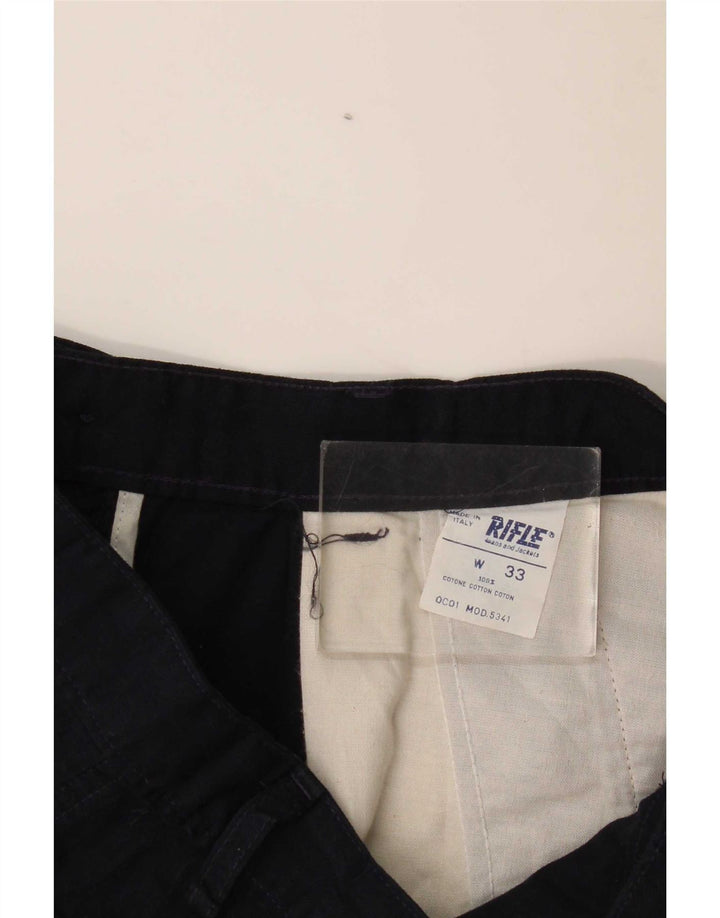Pantaloncini cargo da donna Rifle W33 grandi in cotone blu navy