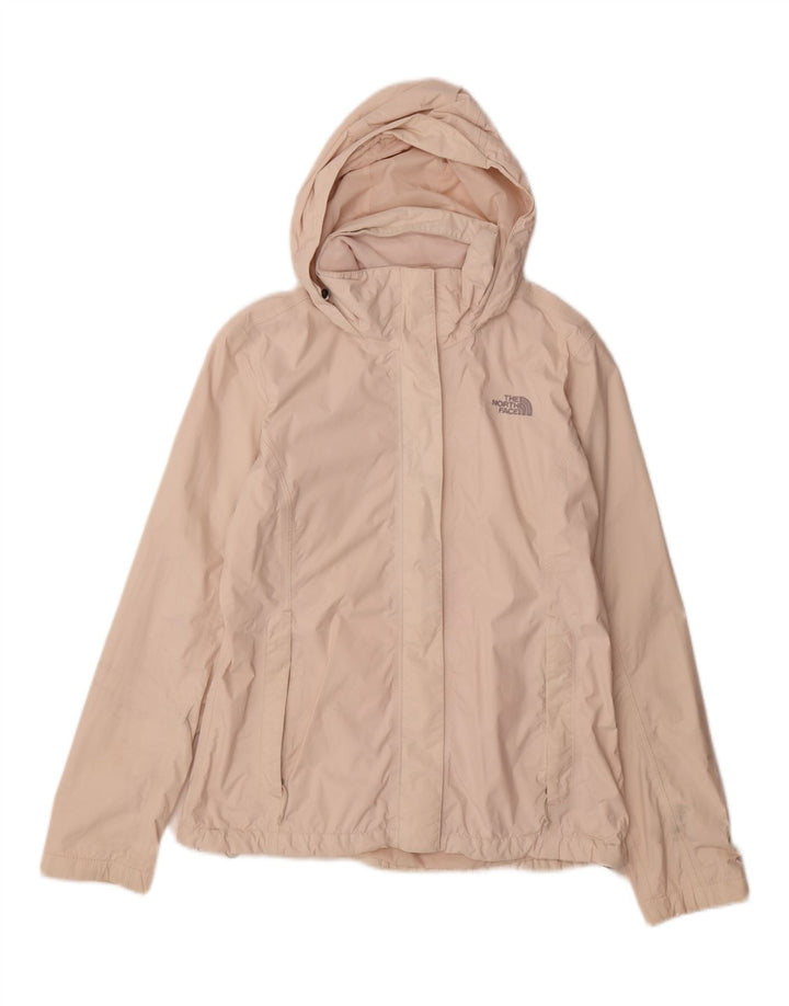 Giacca antipioggia da donna con cappuccio The North Face UK 14 poliestere rosa medio