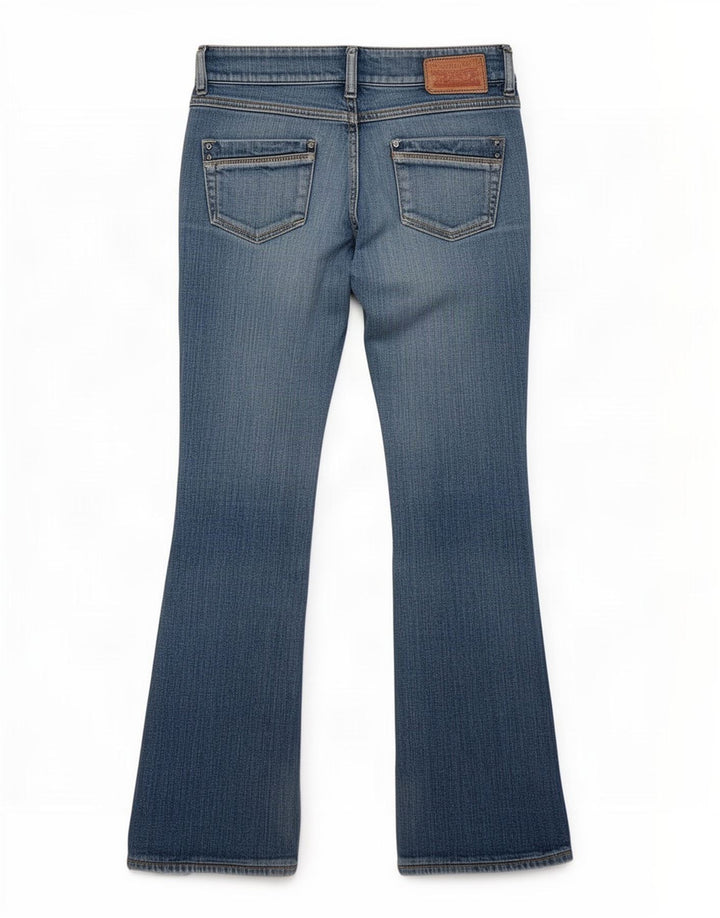 Jeans Bootcut da donna Diesel W28 L28 cotone blu