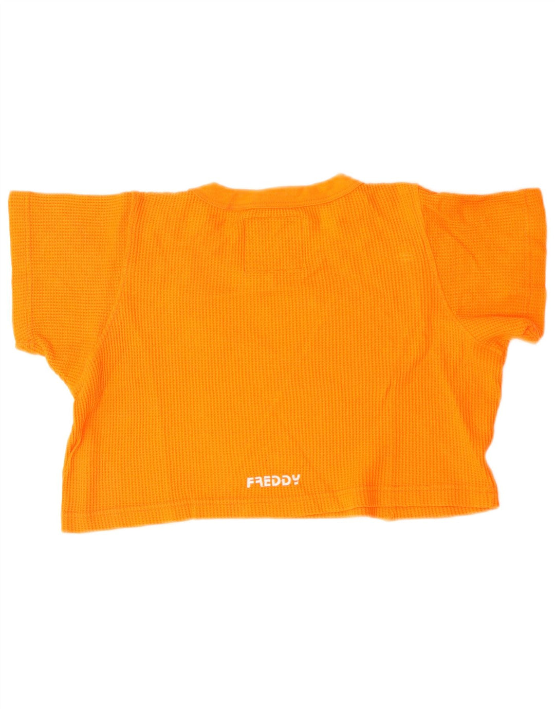 FREDDY T-shirt corta da donna Top UK 16 Large Arancione