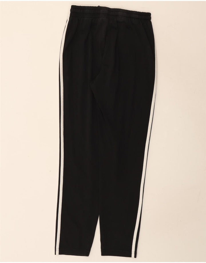 Pantaloni della tuta da donna Adidas UK 14 cotone medio nero