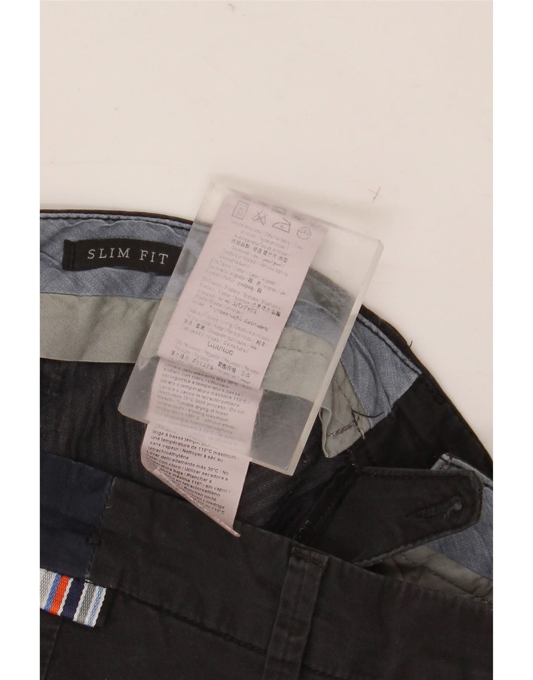 Pantaloncini chino slim fit da uomo LIU JO IT 50 Large W36 cotone nero