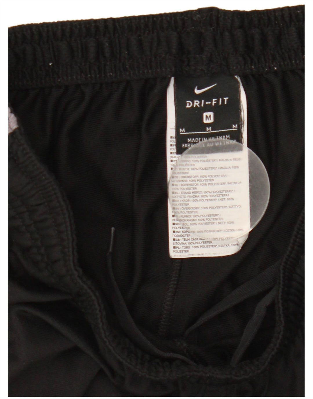 Pantaloni da tuta Nike da uomo, colore nero medio, poliestere sportivo