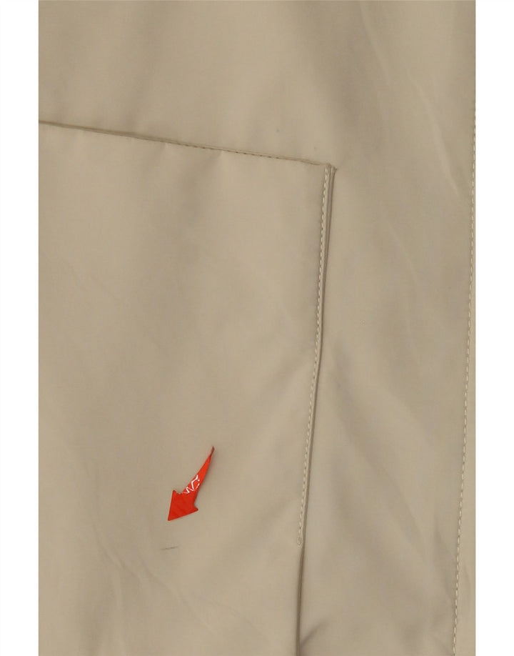 Giubbotto Bomber Donna Trussardi Jeans IT 46 Large Cotone Beige