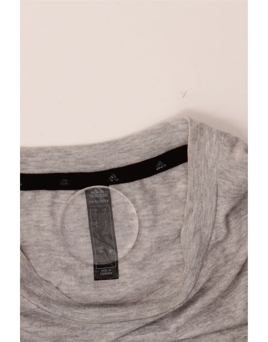 ADIDAS Mens Aeroready T-Shirt Top Large Grey Polyester Vintage Adidas and Second-Hand Adidas from Messina Hembry 
