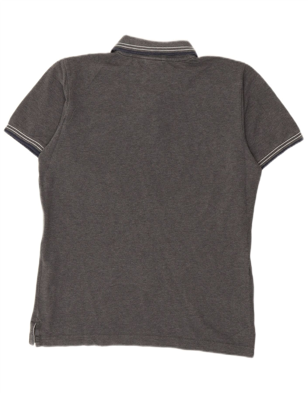 Polo da uomo North Sails in cotone grigio medio
