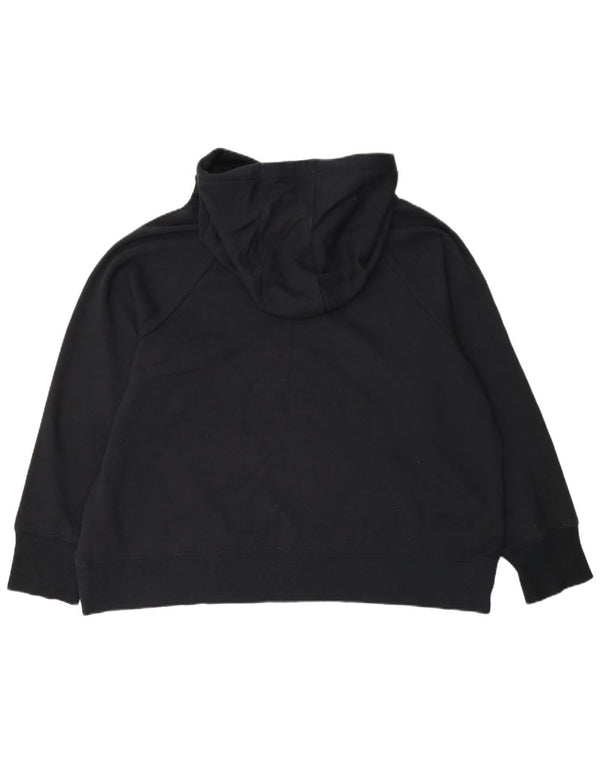 Felpa con cappuccio grafica da donna Under Armour IT 48/50 XL cotone nero
