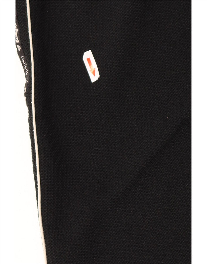 Pantaloni da tuta con grafica da uomo Lotto UK 40/42 Large Nero Poliestere