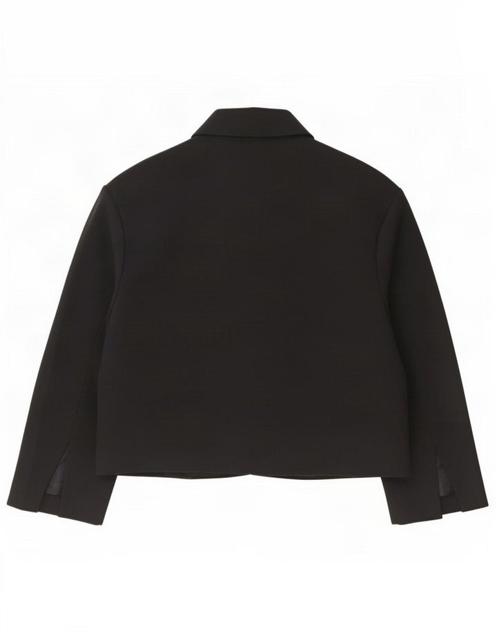 Giacca blazer oversize da donna Zara UK 16 grande poliestere nero