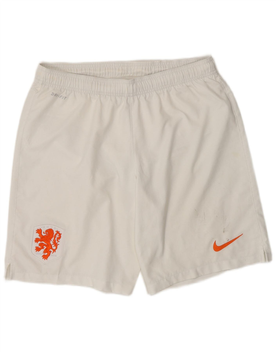 Pantaloncini sportivi Nike KNVB da uomo di colore bianco medio